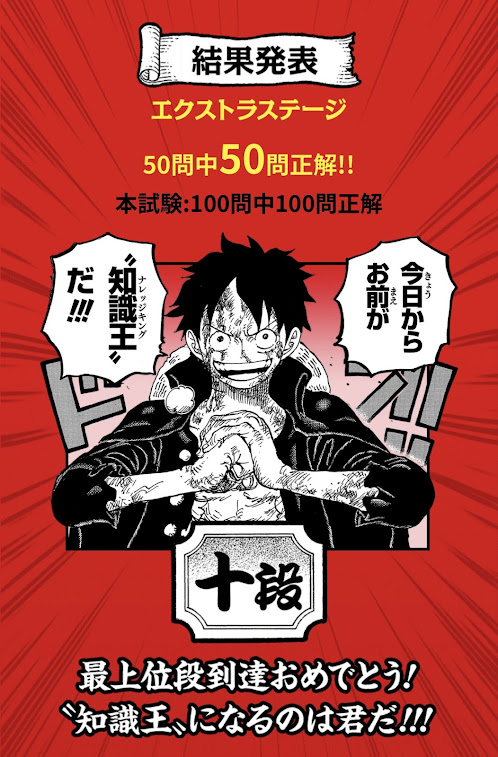 第３回one Piece ナレッジキング 超難問 エクストラステージ 解答と解説 問題21 30 のらねこブログ