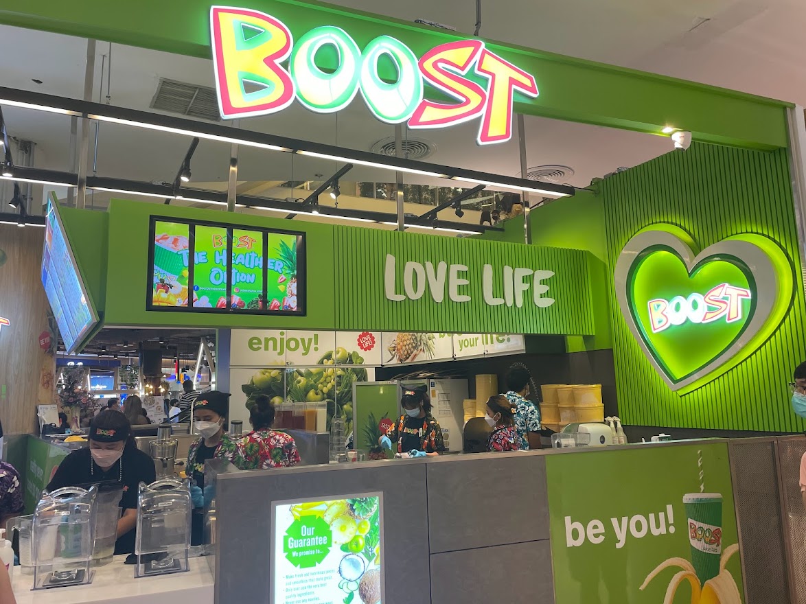 ついにタイでも BOOST JUICE が飲める！ のらねこブログ