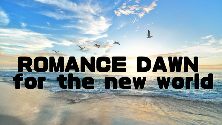 ROMANCE DAWN for the new world
